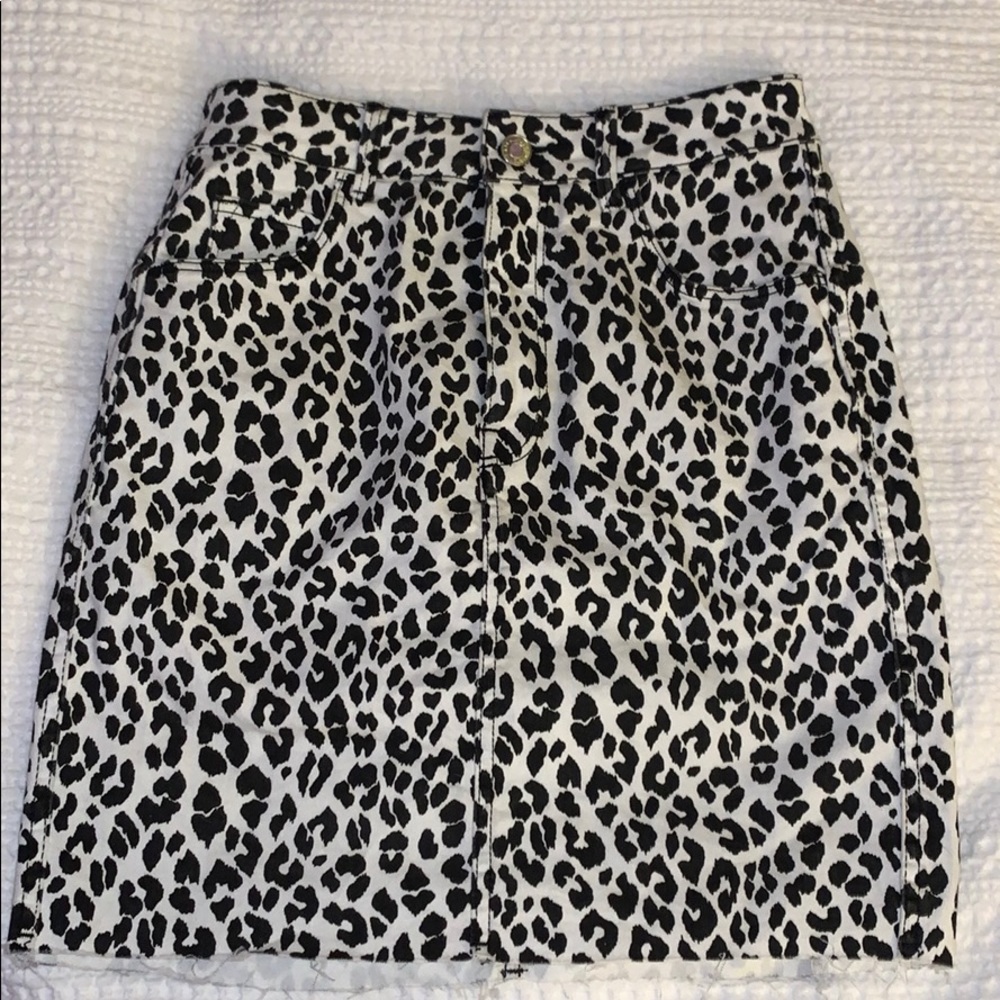 cheetah skirt!